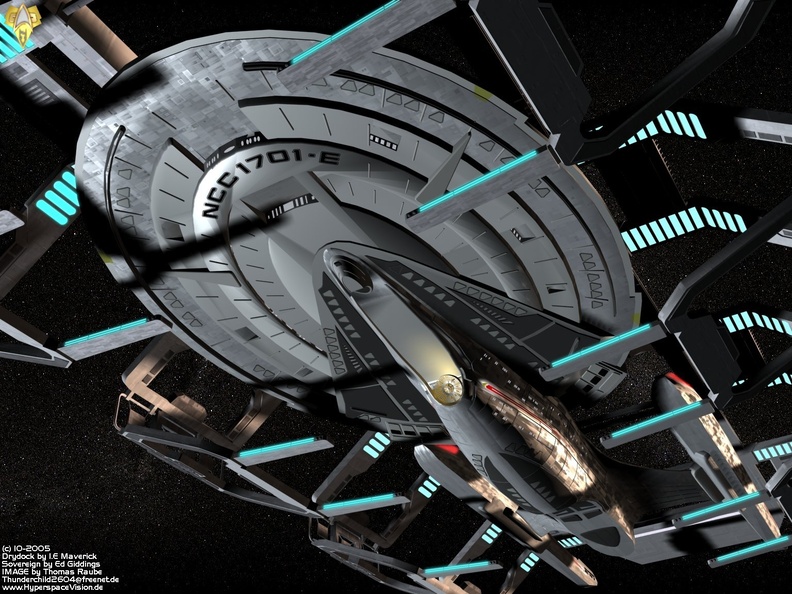 1701 e in drydock by euderion